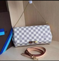 GEANTA LOUIS VUITTON REPLICA MINI NEW MODEL 2017 - GRI / ALB foto