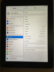 Apple iPad 4 retina display A1458 16GB pt. piese - nu functioneaza Wi-Fi foto