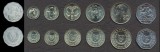 CIPRU █ SET COMPLET DE MONEDE █ 1/2, 1, 2, 5, 10, 20, 50 Cents █ 1983-2004 █ UNC, Europa