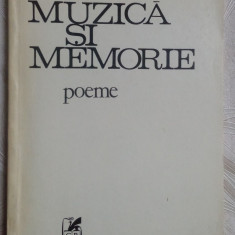 DAN CIACHIR - MUZICA SI MEMORIE (POEME)[volum de debut, 1984/dedicatie-autograf]
