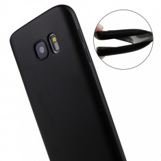 Samsung Galaxy S7 - Husa Slim 0.3mm Neagra Din Silicon foto