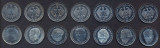 GERMANIA RFG █ SET COMPLET MONEDE CANCELAR 2 Deutsche Mark DM x7 buc 1969-95 UNC, Europa