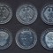 GERMANIA RFG █ SET COMPLET MONEDE CANCELAR 2 Deutsche Mark DM x7 buc 1969-95 UNC