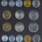 CEHOSLOVACIA SET COMPLET DE MONEDE █ 1+5+10+20+50 Haleru 1+2+5 Korun 1962-90 UNC