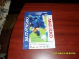 Program Slovacia - Anglia