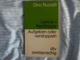 Dino buzatti - lascia or riddoppia - it. - german