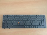 Tastatura luminata HP Elitebook 8560w, 8570w A136