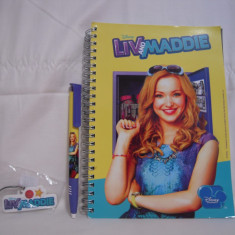 Vand agenda+pix +breloc personalizate Liv and Maddie