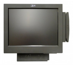 Sistem POS IBM SurePOS 4840-564, Display 15inch Touchscreen, Intel Celeron 2.0 GHz, 1 GB DDRAM, 120 GB ATA foto