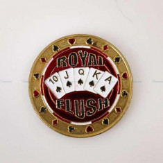 Jeton garda &amp;quot;Royal Flush&amp;quot; foto