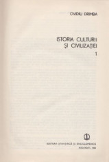 Istoria culturii si civilizatiei - Ovidiu Drimba (vol 1- 3) foto
