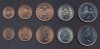 MAREA BRITANIE █ SET MONEDE █ 1/2 + 1 + 2 + 5 + 10 New Pence █ 1971-1973 █ UNC, Europa
