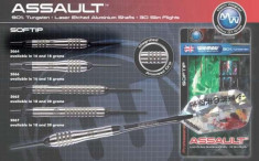 Set darts Winmau ASSAULT 90% soft 16g foto