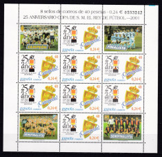 Spania 2001 sport fotbal MI 3641 kleib. MNH w45 foto