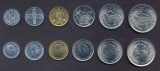 SPANIA █ SET DE MONEDE █ 10, 50 Centimos, 1, 5, 25, 50 Pesetas █ 1957-1966 █ UNC, Europa