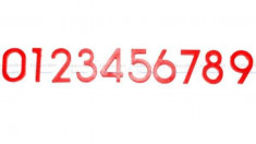 Numere pentru tabla darts Unicorn Eclipse HD2 , rosu foto