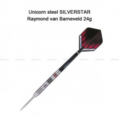 Set Darts Unicorn steel SILVERSTAR Raymond van Barneveld 24g foto