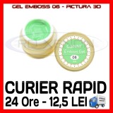 Cumpara ieftin GEL EMBOSS GD COCO 06 - PICTURA 3D PT LAMPA UV, MANICHIURA GEL, GELURI COLOR, Gel colorat