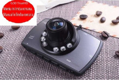 Camera Auto DVR Novatek G30 TrueHD, 120?, LCD 2,4&amp;quot;, NightVision, Senzor miscare foto