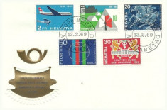 Elvetia 1969 - aniversari, FDC foto