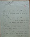 Scrisoare a sotiei Maresalului Averescu , 1933 , referitoare si la Blaga