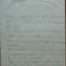 Scrisoare a sotiei Maresalului Averescu, 1933, referitoare la Lucian Blaga