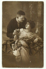 Tematica romantica 1916 circulata foto