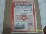 Program UTA - SC Bacau