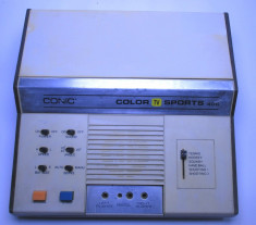 joc tv philips pong vechi anii 70 consola calculator functionala foto