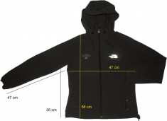 Softshell jacheta THE NORTH FACE Apex, ca noua (dama M) cod-174270 foto