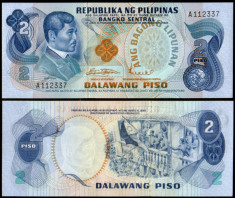 Filipine 1978 - 2 piso UNC foto