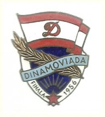 Insigna Dinamoviada 1956 foto