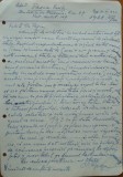 Scrisoare olografa Petru Groza catre Slt. Pasca Vasile, 1942