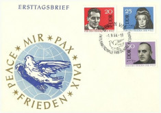 DDR 1964 - World Peace, FDC foto