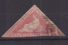 Cape of Good Hope 1853 1p uzata foto