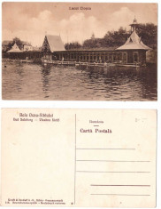 Ocna Sibiului (Bad Salzburg) - Lacul Closca, ilustrata ca.1925 foto