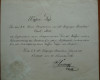 Legitimatie arme proprii, Batalionul 2 Infanterie Neustadt, 1861, timbru sec