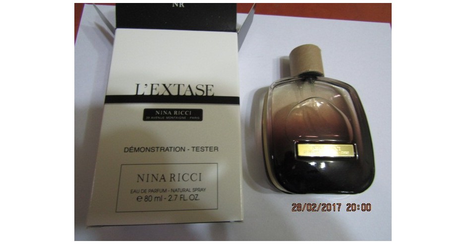 Parfum Tester Nina Ricci Lextase 80 Ml Super Pret Arhiva