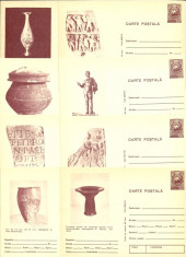 1976 - arheologie, set intreg postal 1 maro foto