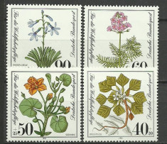 Bundes 1981 - flori, serie neuzata foto