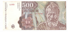 Romania 1991 aprilie - 500 lei VF foto