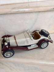 BURRAGO MACHETA VECHE MERCEDES SSK 1 :18 foto