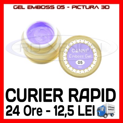 GEL EMBOSS GD COCO 05 - PICTURA 3D PT LAMPA UV, MANICHIURA GEL, GELURI COLOR foto