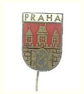 Insigna - stema orasului Praga CSH foto