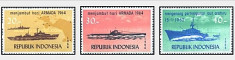 Indonesia 1964 - navy, serie neuzata foto