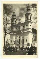 Sumuleu Ciuc 1940 - biserica catolica foto