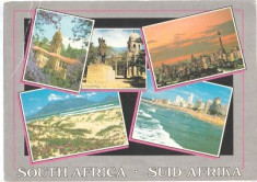 Africa de Sud 1992 - mozaic cu orase foto