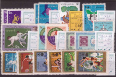 Iran - lot timbre vechi, neuzate foto