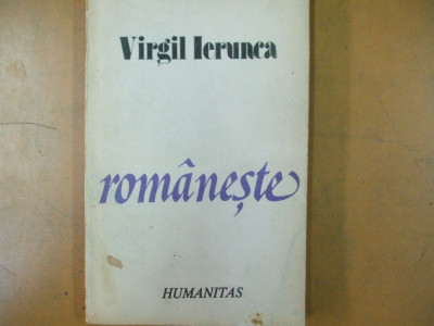 Virgil Ierunca Romaneste Bucuresti 1991 015 foto