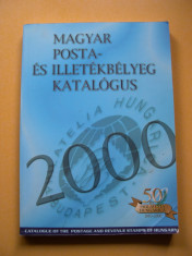 Catalogul timbrelor (marcilor postale) din Ungaria anul 2000 foto